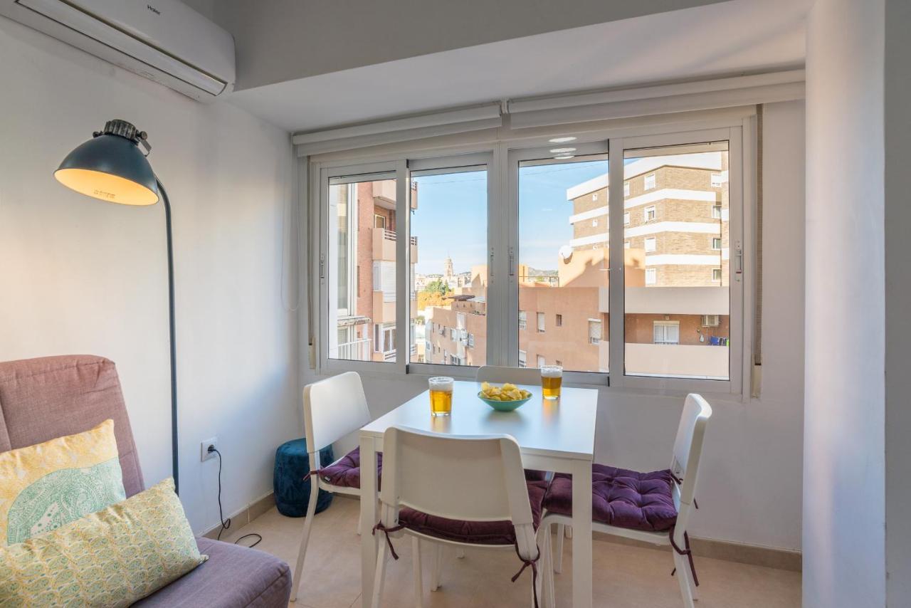 Mp6-Cathedral Views Apt Right On The Beach Apartment Малага Екстериор снимка